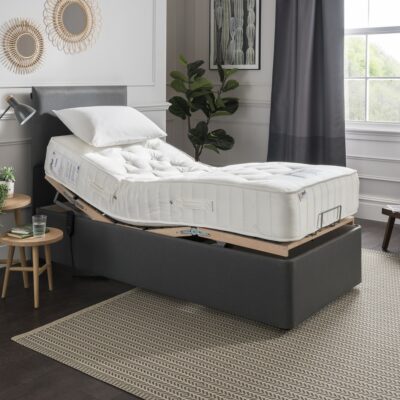 Mibed Executive Adjustable Bed with Lewes Mattresses