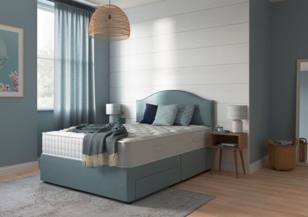 Relyon Natural Luxury 1000 4' Divan Bed