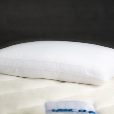 Respa Luxury White Microfibre Box Pillow