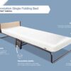 JayBe Single Memory e-Fibre mattress