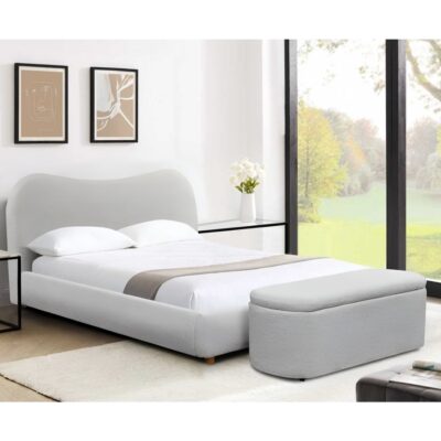 GIE Donegal Grey Fabric Bed