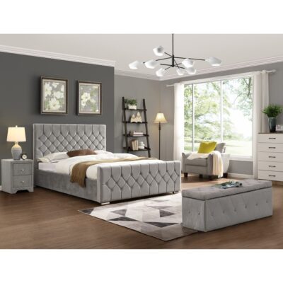 GIE Galway 5'0" Silver Bed Frame
