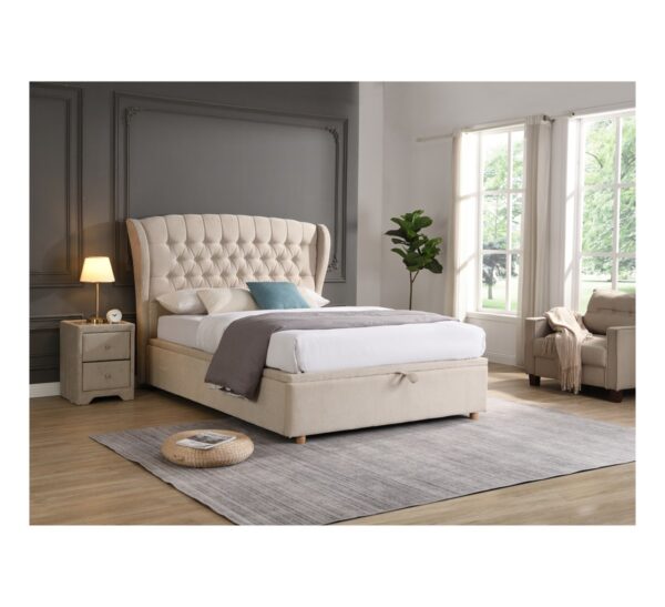 GIE Lily Upholstered Headboard and Storage Base