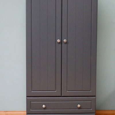 Millwood Eden DOuble Wardrobe with Drawers Charcoal